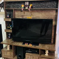 فروش میز تلوزیون ام دی اف با سنگ مرمرومیزویترین|میز تلویزیون|پیر بکران, |دیوار