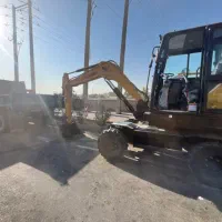 خدمات مینی بیل خاکبرداری حمل نخاله خاور بابکت