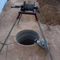 چاه کن مقنی وموغنی حفر چاه وچاه آبی وجای فاضلاب