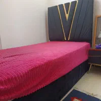 تخت تک نفره سالم و شیک|تخت و سرویس خواب|اصفهان, بهارستان|دیوار