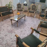 سرویس مبل ۷نفره به همراه میز وسط|مبلمان خانگی و میز عسلی|تهران, سید خندان (جلفا)|دیوار