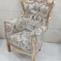 مبل سلطنتی۹نفره چوب گردوملایر مدل نیکو درحدنو|مبلمان خانگی و میز عسلی|رشت, آزادگان|دیوار