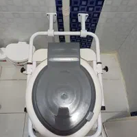 توالت فرنگی تاشو دیواری آسانا|لوازم سرویس بهداشتی|اندیشه, اندیشه فاز ۱|دیوار