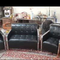 مبلمان چرم مخصوص دفاتر اداری ادارات|مبلمان اداری|دزفول, |دیوار