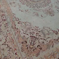 یک جفت فرش۱۲متری تمام اکرلیک گل ابریشم برجسته|فرش|اردبیل, |دیوار