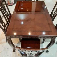 میز نهارخوری مالزی تبدیلشو ۶ به ۸ کمجا