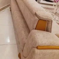 مبل راحتی  مکانیزه تخت‌خواب‌شو پایه چوب راش|مبلمان خانگی و میز عسلی|رشت, انصاری|دیوار