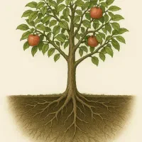 چالکود وتغذیه باغات با کود ارگانیک