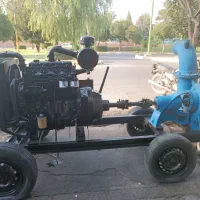 موتور آب آبکشی دیزل پرکنز چهار سیلندر ۸ اینچ