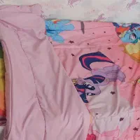 رو تختی و پرده کودک طرح پونی|سرویس روتختی|گنبد کاووس, |دیوار