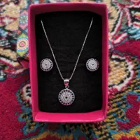 نیم ست نقره ظریف وزیبا