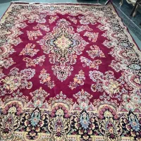 فروش قالی ۳ در ۴ اصیل کرمانی در حد نو ۴۰ ساله