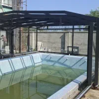 اجرای سقف متحرک بازشو شیشه ای و پارچه‌ای|خدمات پیشه و مهارت|شیراز, سینما سعدی|دیوار