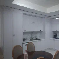 ب یک نیرو ماهر یا نیمه ماهر برای نصب کابینت