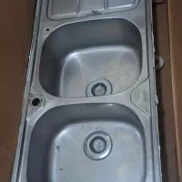 سینک ظرفشویی توکار دولگنه ایلیا استیل