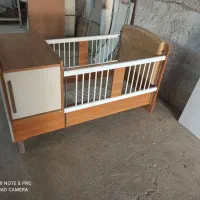 تخت دومنظوره نوزادونوجوان باتشک|تخت و سرویس خواب|محمدشهر, شهرک صنعتی زیبادشت|دیوار