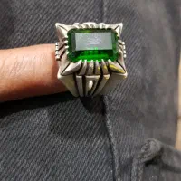 انگشتر نقره زمرد|جواهرات|پاکدشت, پاکدشت (مامازند)|دیوار