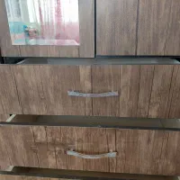 کمد دراور آیینه دار ومیز تلویزیون|جاکفشی، کمد، دراور|بیرجند, |دیوار