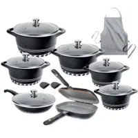 سرویس قابلمه چدن 17پارچه ام جی اس