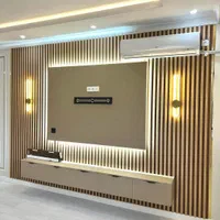 کناف کاغذدیواری آینه دکوراتیو سقف کاذب تیوی وال|خدمات پیشه و مهارت|میناب, |دیوار