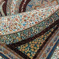 فرش ۹ متری ( ۲ تخته. هفتصد شانه)|فرش|قروه, |دیوار