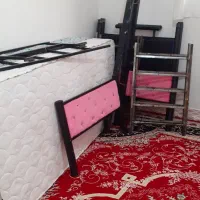 تخت دو طبقه با تشک|تخت و سرویس خواب|دورود, |دیوار