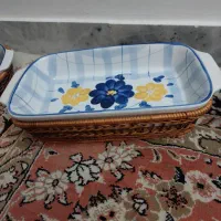 سوپ خوری و ظرف سرو حصیری|ظروف سرو و پذیرایی|نیشابور, شریعتی|دیوار