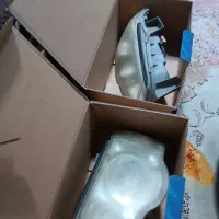 یک جفت چراغ جلو پراید 132 کاملا سالم