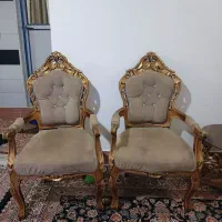 مبل سلطنتی ۹ نفره|مبلمان خانگی و میز عسلی|سلفچگان, |دیوار