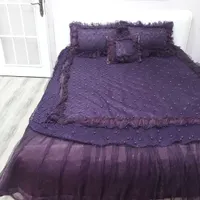 روتختی دونفره با۲عددجلدکوسن مهره دوزی شده