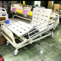 تخت بیمارستانی سه شکن برقی تنظیم ارتفاع ویلچر|پزشکی|مشهد, احمدآباد|دیوار