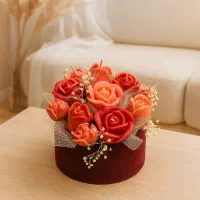 باکس شمع گل عطری و تزئینی|صنایع دستی و سایر لوازم تزئینی|تهران, اختیاریه|دیوار