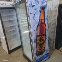 یخچال فریزر تکدرب ایستاده نوشابه ویترین کافه۷۰و۸۰