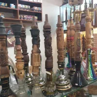 حراج تنه قلیان چوبی گردوی اصل سنندج|صنایع دستی و سایر لوازم تزئینی|رشت, امین الضرب|دیوار