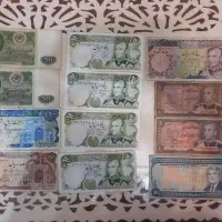 اسکناس های شاهنشاهی و خارجی و ایرانی قدیمی|کلکسیون سکه، تمبر، اسکناس|سهند, |دیوار