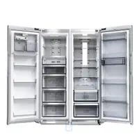 یخچال فریزر دوقلو دوو سفید D4LRF-0020GW|یخچال و فریزر|کرج, برغان|دیوار