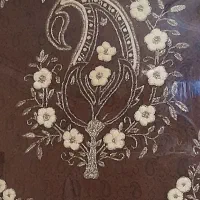 ترمه ابریشم با طرح گلهای برچسته دست دوز|کلکسیون و سرگرمی|تهران, وحیدیه|دیوار