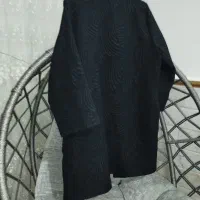 مانتو کتی مشکی سایز بزرگ تا۵۰|لباس|قم, بنیاد|دیوار