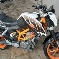 موتور سیکلت ktm duke390 بندر پل