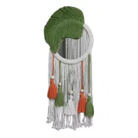 آینه مکرومه بافی