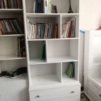 کتابخانه|کتابخانه، شلف، قفسه‌های دیواری|تهران, فلاح|دیوار