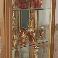 چینی چک اصل قرمز|ظروف سرو و پذیرایی|خمینی‌شهر, |دیوار