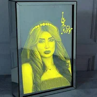 لایت چهره/کادو منحصربفرد/چراغ خواب/آباژور رومیزی|چراغ خواب و آباژور|تهران, یافت آباد جنوبی|دیوار