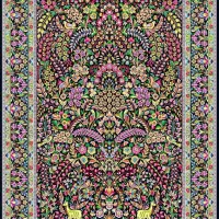 طرح نقشه قالی کرمانی تولید در کرمان|فرش|کرمان, |دیوار