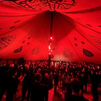 خیمه به ابعاد ۱۴در۱۴