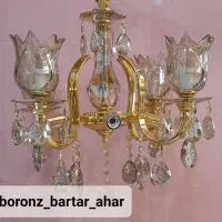 تولید انواع لوستر در مدل‌ها و اندازه های مختلف|لوستر و چراغ آویز|اهر, |دیوار