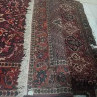 سه تخته فرش نقشه ترنج دستباف قدیمی|فرش|لردگان, |دیوار