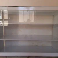 ۲ عدد قفسه و ویترین مغازه تمام ام دی اف|فروشگاه و مغازه|میانه, |دیوار