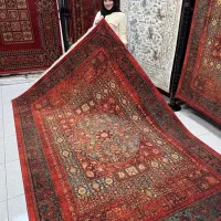 فرش خاص نقشه زیبای قجری ۱۲و۹و۶ متری قالیچه