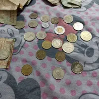 پول قدیمی سکه خارجی ایرانی اسکناس تعدادی انگشتر|کلکسیون سکه، تمبر، اسکناس|تهران, وردآورد|دیوار